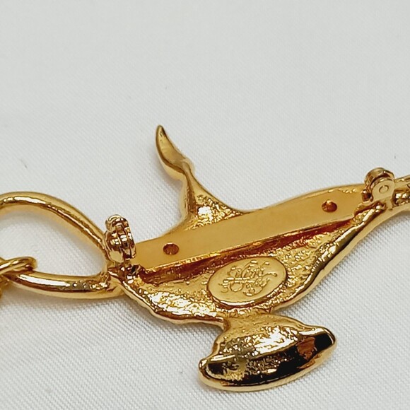 Kirks Folly Magic Genie Lamp Aladdin Brooch - Picture 4 of 5